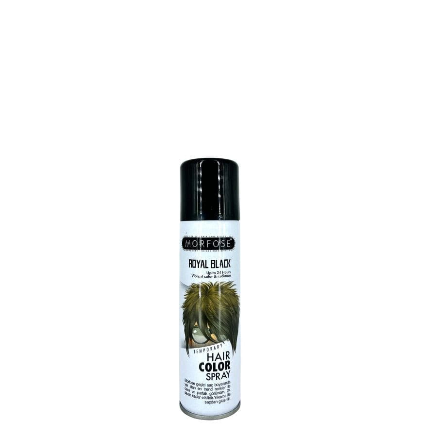 Morfose Health & Beauty Morfose Hair Color Spray Black 90g