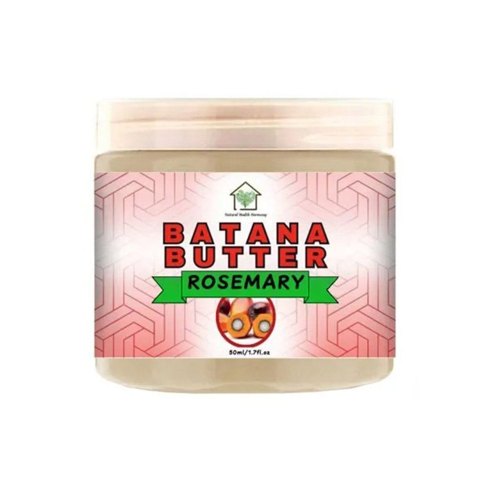 Natural Health Harmony Health & Beauty 50ml NHH Batana Butter With Rosemary For Hair & Skin