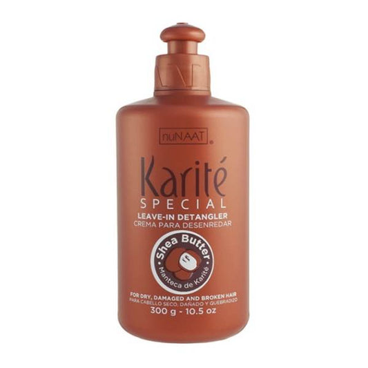 nuNAAT Health & Beauty nuNaat - Démêlant spécial sans rinçage Karite 300 ml