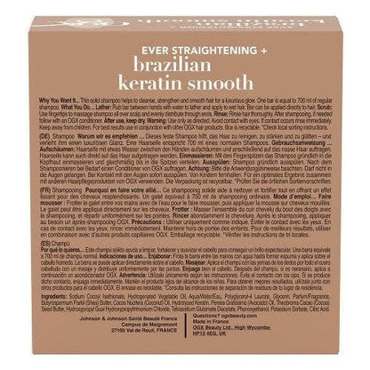 OGX Health & Beauty OGX Brazilian Keratin Smooth Shampoo Bar 80g