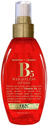 OGX Health & Beauty OGX - Brume d'huile légère à la vitamine B5 4oz