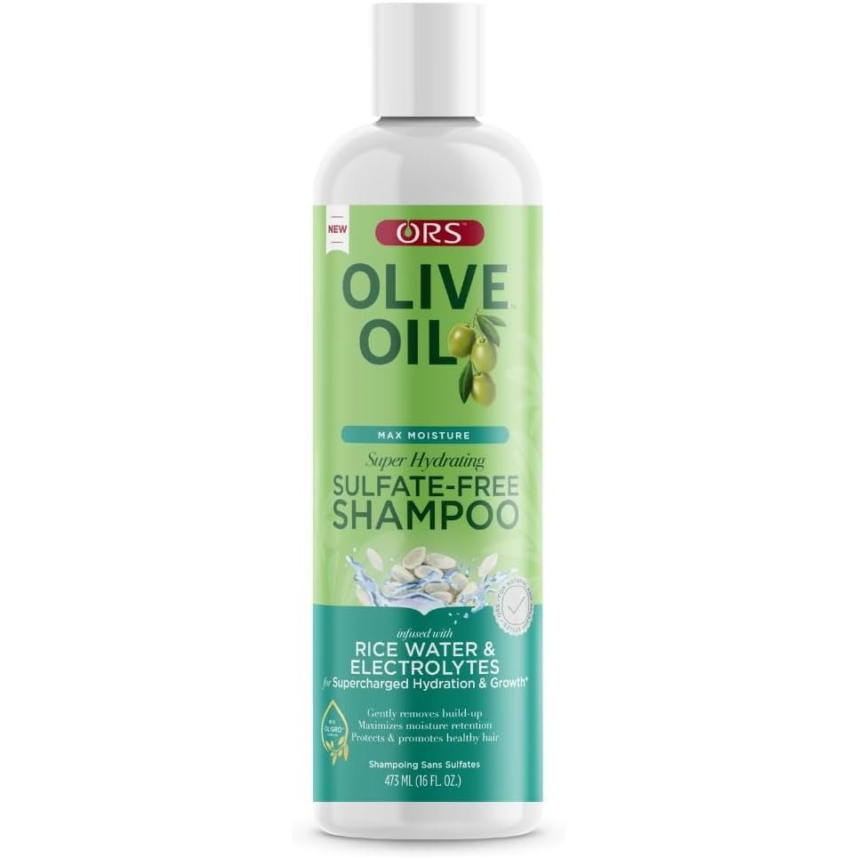 ORS Health & Beauty ORS olive oil Max Moist Sulf Free Shampoo 16oz