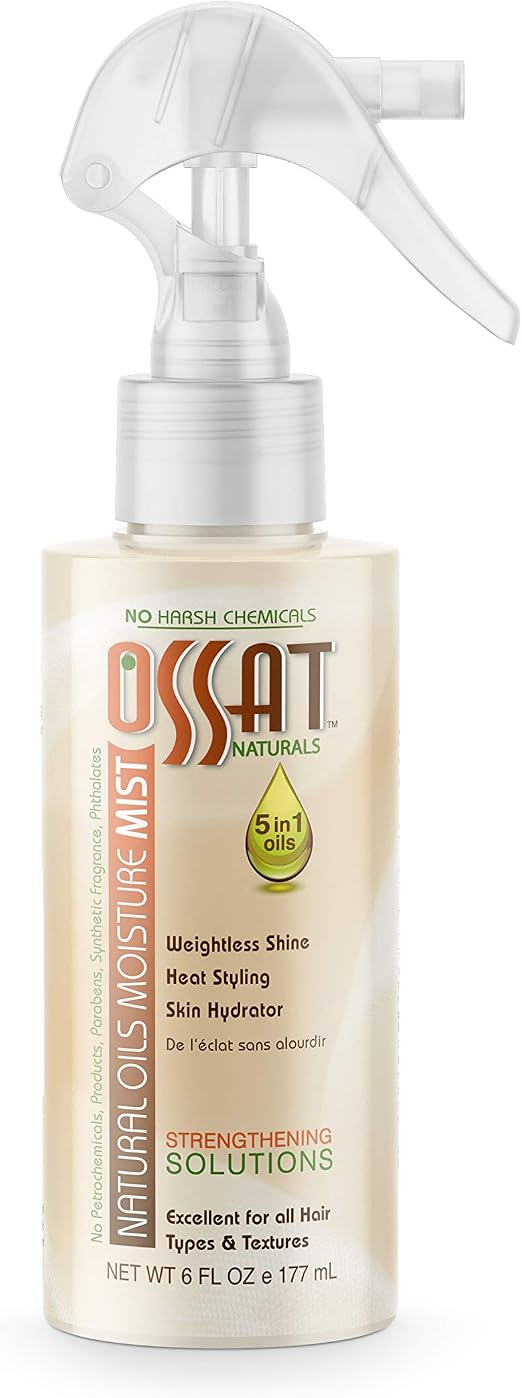 Ossat Health & Beauty Ossat - Brume hydratante aux huiles naturelles Naturals 177 ml
