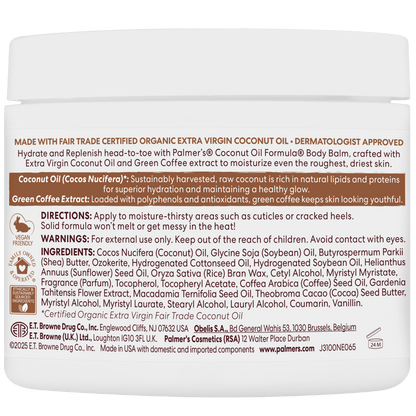 Palmer's Health & Beauty Palmer's - Baume à l'huile de coco 100 g