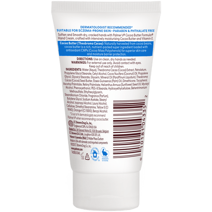 Palmer's Health & Beauty Palmer's Cocoa Butter Formula Softens Relieves Hands Elbows Knees 60g