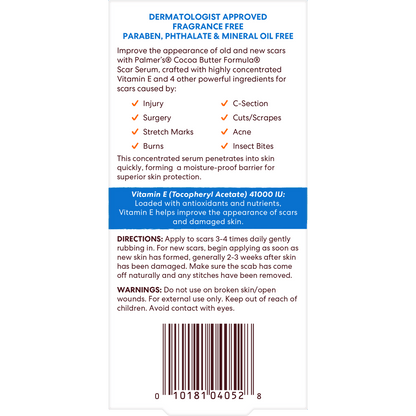 Palmer's Health & Beauty Palmer's Cocoa Butter Formula Vitamin E Scar Serum 30ml