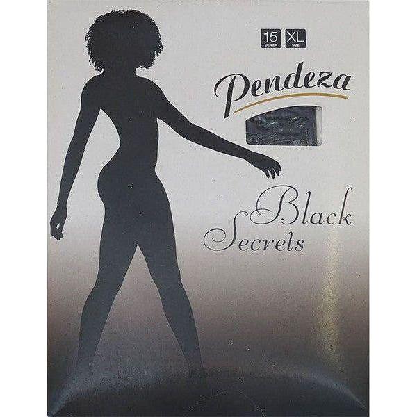 Pendeza Health & Beauty XL Pendeza Pantyhose Black Secrets