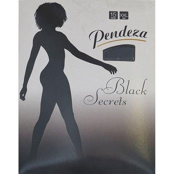 Pendeza Health & Beauty XXL Pendeza Pantyhose Black Secrets