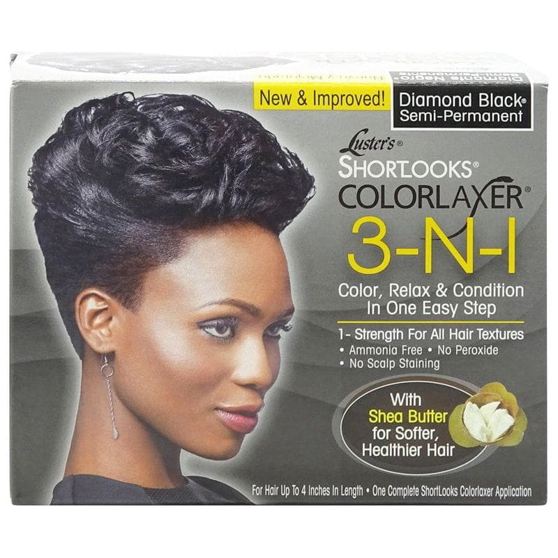 Pink Health & Beauty Lusters Shortlooks ColorLaxer Semi-Permanent 3 IN 1 Color, Relax & Condition
