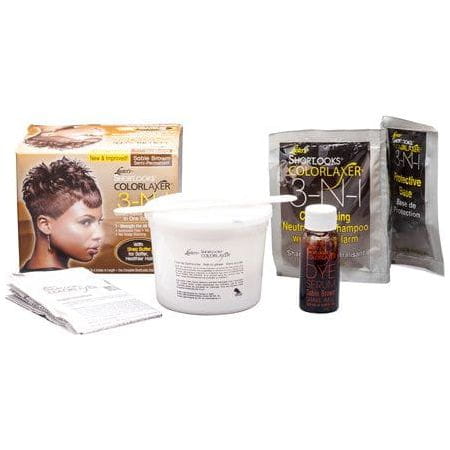 Pink Health & Beauty Lusters Shortlooks ColorLaxer Semi-Permanent 3 IN 1 Color, Relax & Condition