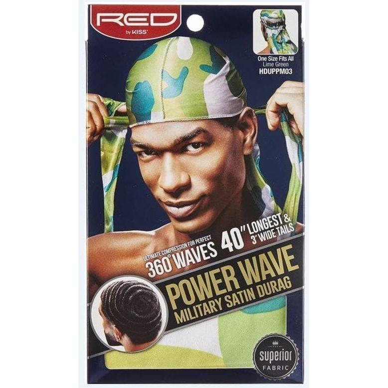 Red by Kiss Health & Beauty Lime RED By Kiss: Power Wave Military Durag
