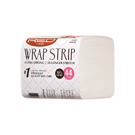 Red by Kiss Health & Beauty RED Wrap Strips White 3.5" 44 Pcs 1 PK
