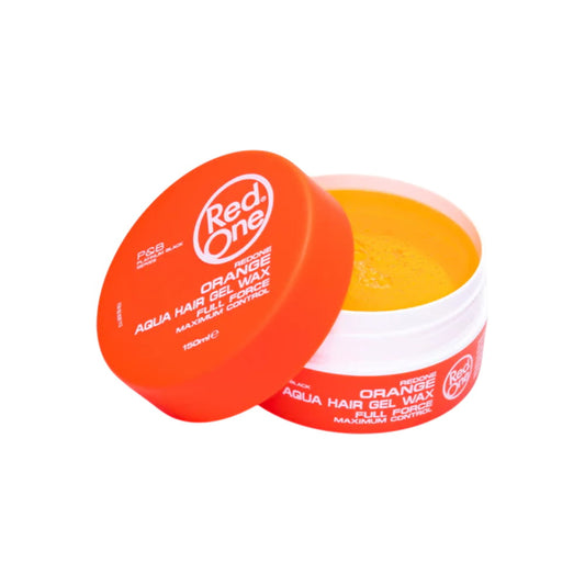 Red One Health & Beauty RED ONE Aqua Hair Gel Wax Orange 150ml