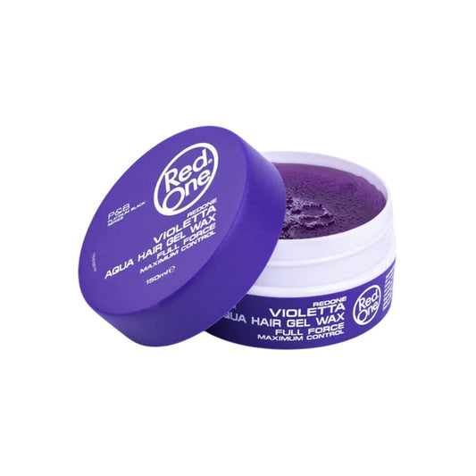 Red One Health & Beauty RED ONE Aqua Hair Gel Wax Violetta 150ml