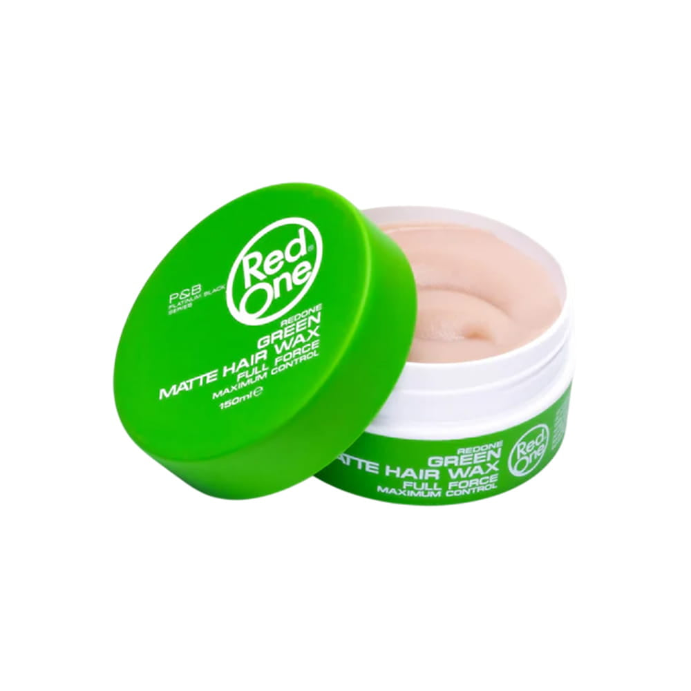 Red One Health & Beauty RED ONE Matte Hair Wax Black 150ml