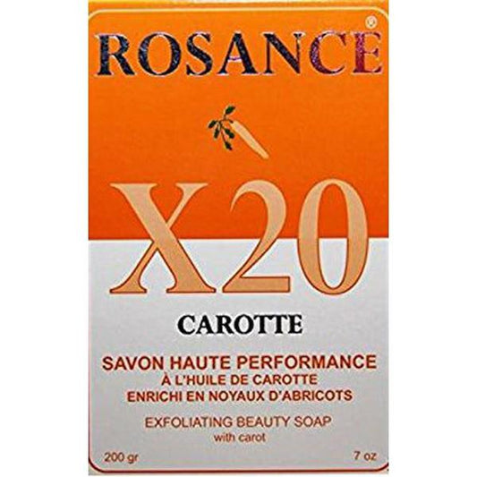Rosance Health & Beauty Rosance X20 Carrot Exfoliating Beauty Soap 200g