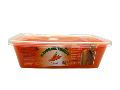 SAVON BEL'EUNICE Health & Beauty Savon bel'Eunice carotte / Papaye 600g