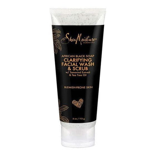 Shea Moisture Health & Beauty Shea Moisture African Black Soap Prob Gesichtswaschpeeling 118ml