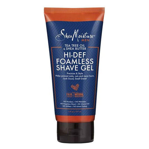 Shea Moisture Health & Beauty Shea Moisture Tea Tree Oil & Shea Butter Hi-Def Foamless Shave Gel 177ml