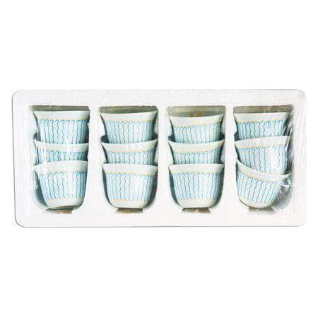 Shewhat Health & Beauty Blue Shewhat Coffee cups Finjal Blue/Red/Green (12er Pack)