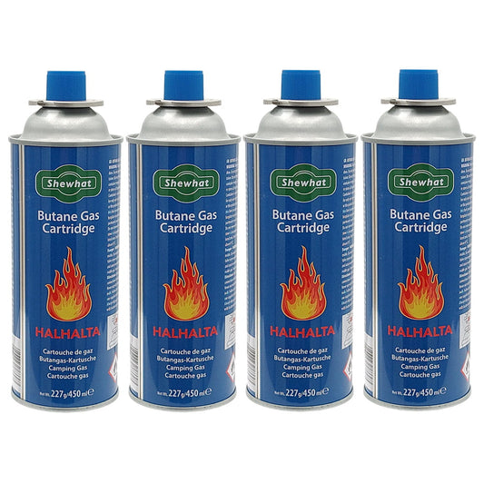 Shewhat Health & Beauty Dreamfix HalHalta Butane Gas Cartridge 4 pcs Pack x 220g