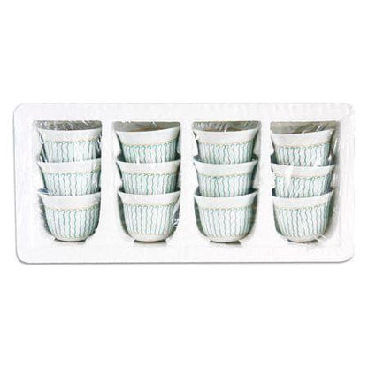 Shewhat Health & Beauty Green Shewhat Coffee cups Finjal Blue/Red/Green (12er Pack)