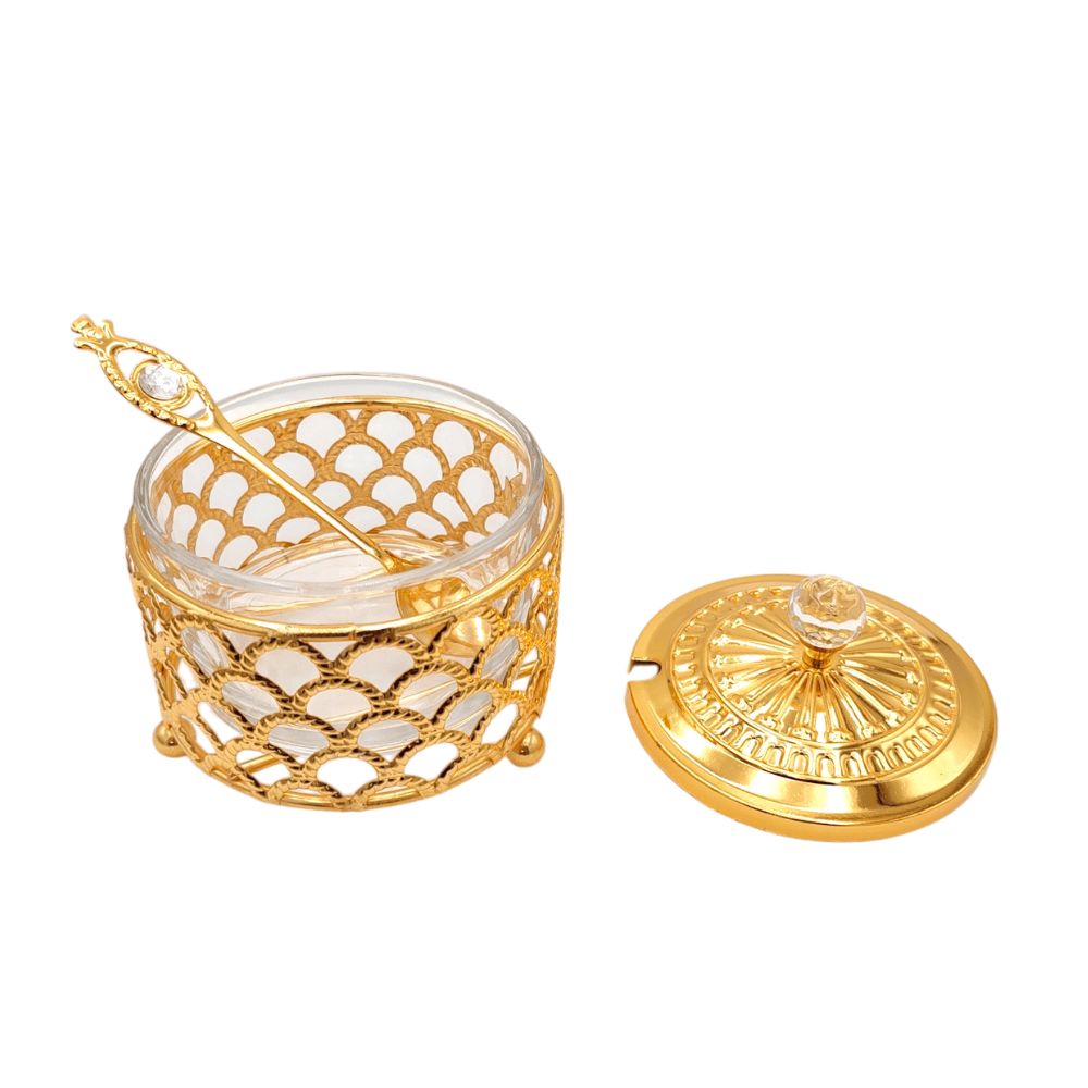 Shewhat Health & Beauty Shewhat 5pcs Rekebot Set Square 1 (Gold & Silver)