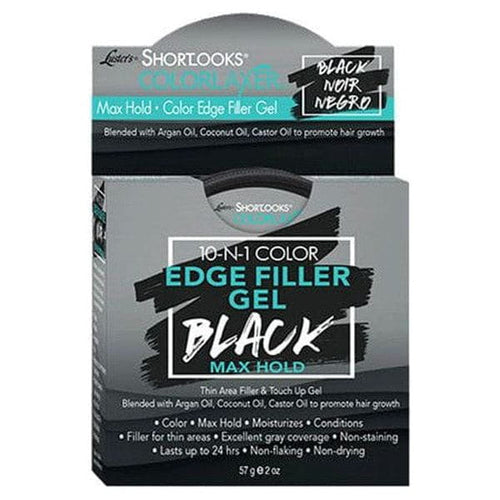 Shortlooks Colorlaxer Health & Beauty Pink Short Looks Colorlaxer Edge Gel Black 2Oz