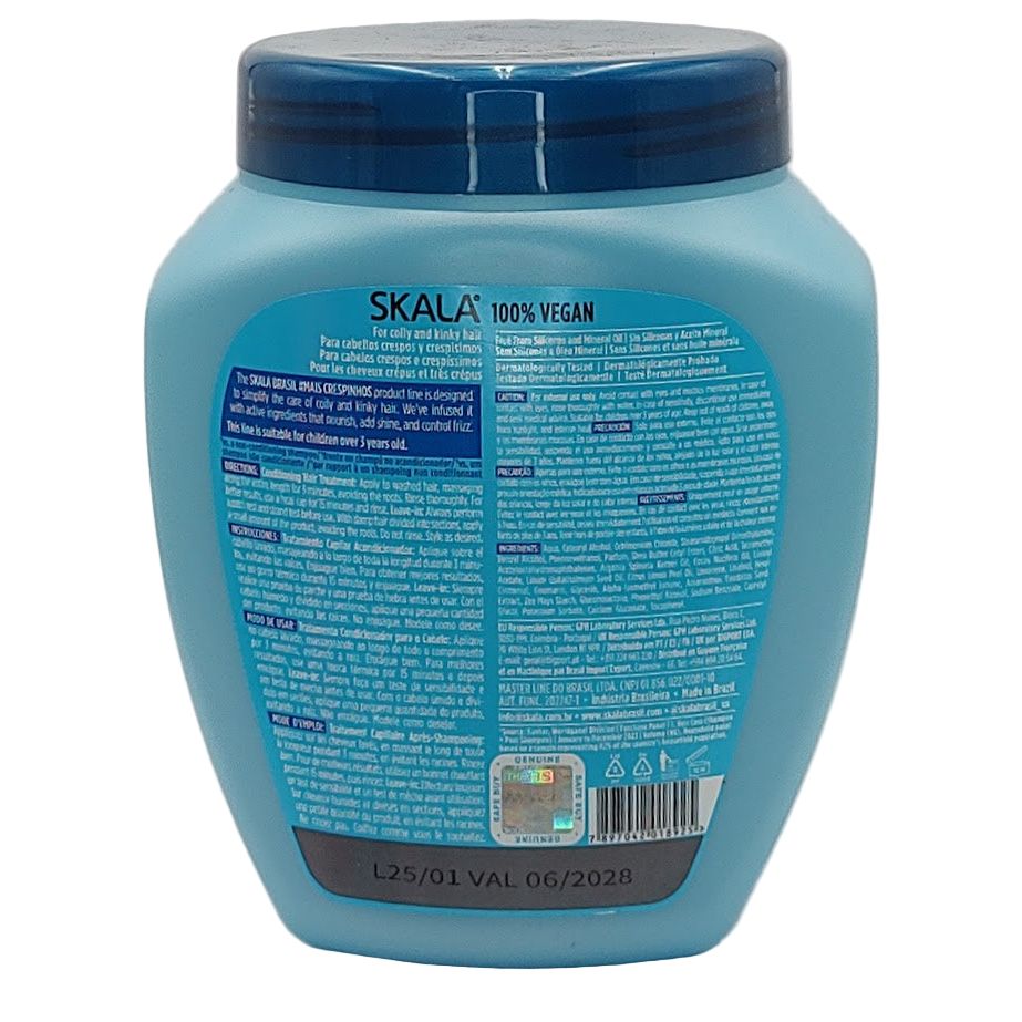 Skala Health & Beauty Skala Mais Crespinhos 2IN 1 Treatmenat Cream & Leave-in 1000m
