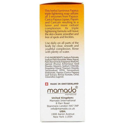 Soft'n White Health & Beauty Swiss Soft n White Papaya Lightening Soap 200g