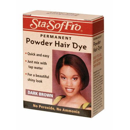 Sta-Sof-Fro Health & Beauty Sta-Sof-Fro Powder Hair Dye - Dark Brown