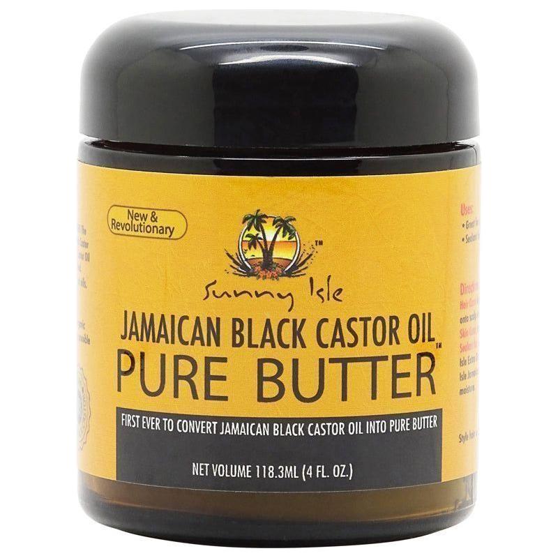 Sunny Isle Health & Beauty #118ml Sunny Isle Jamaican Black Castor Oil Pure Butter 118/236ml