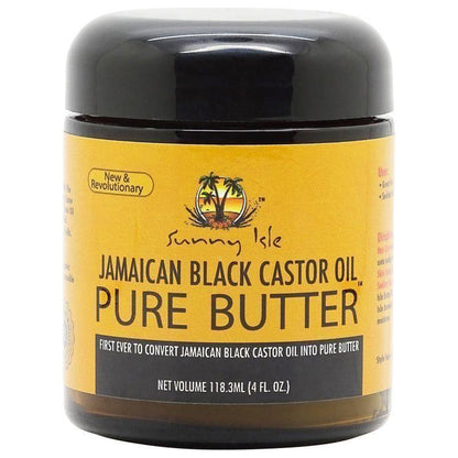 Sunny Isle Health & Beauty #118ml Sunny Isle Jamaican Black Castor Oil Pure Butter 118/236ml