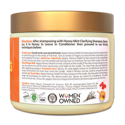 Taliah Waajid Health & Beauty Taliah Waajid Love My Locs Hold It Honey Loc Twist Hold Gel 16oz