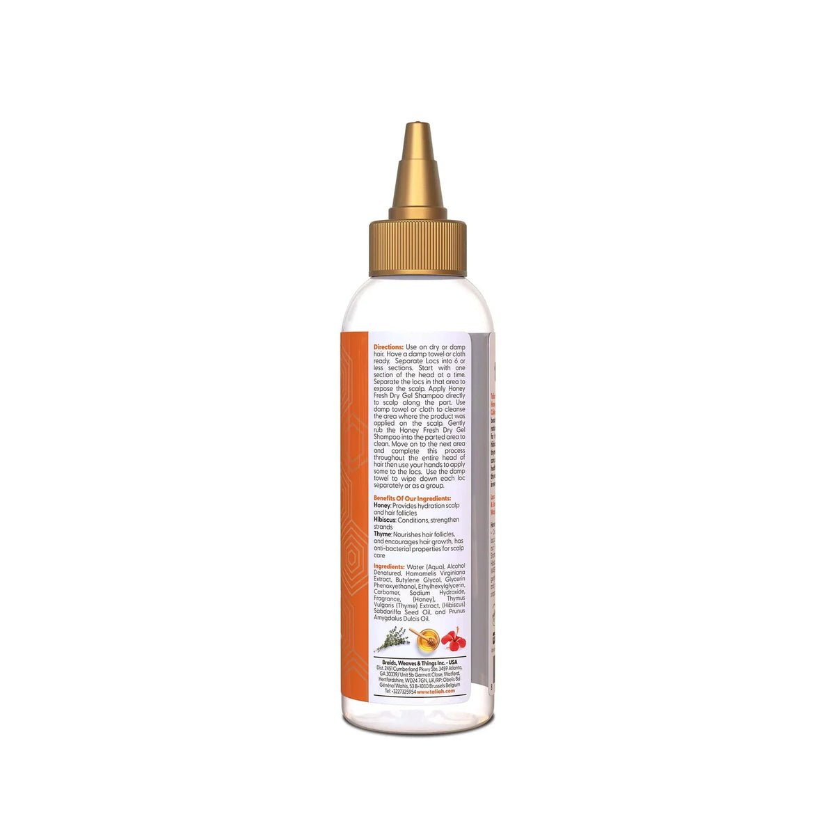 Taliah Waajid Health & Beauty Taliah Waajid Love My Locs Honey Fresh Dry Gel Shampoo 4oz