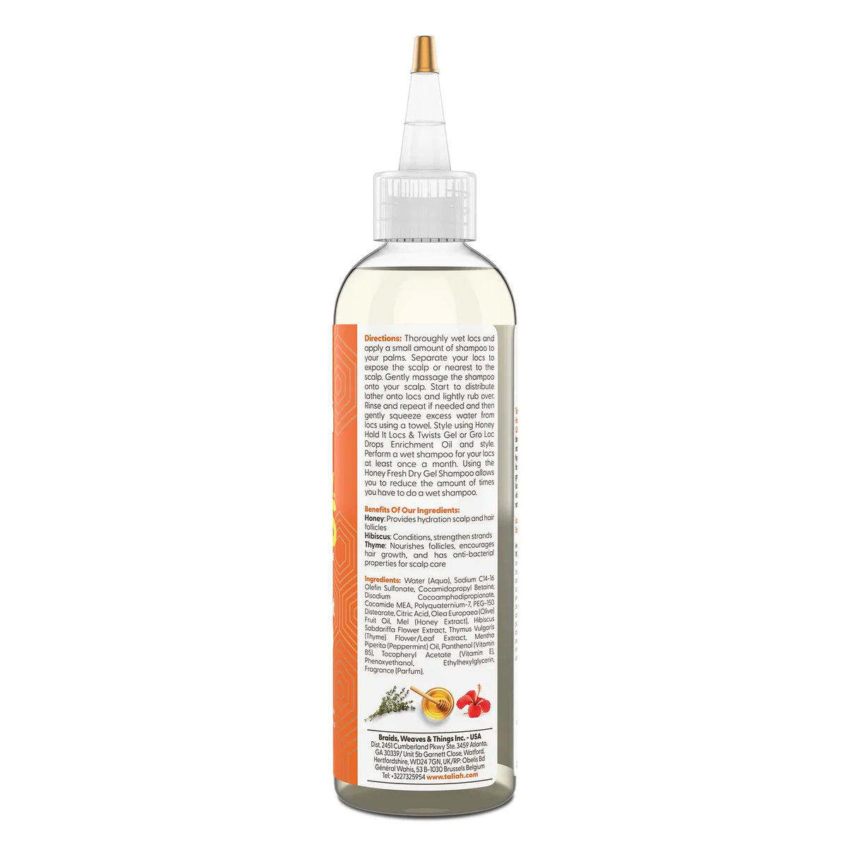Taliah Waajid Health & Beauty Taliah Waajid Love My Locs Honey Mint Clarifying Shampoo 8oz
