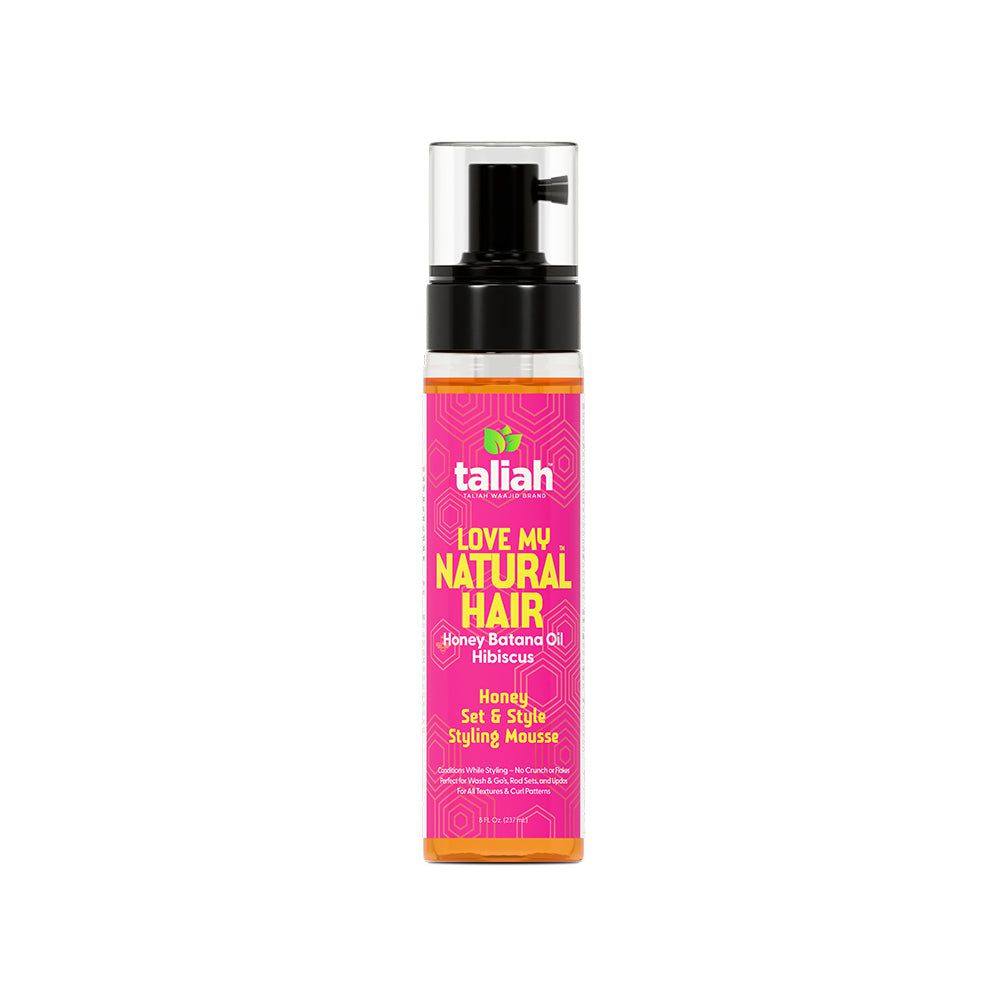 Taliah Waajid Health & Beauty Taliah Waajid Love My Natural Hair Honey Set & Style Styling Mousse 8oz