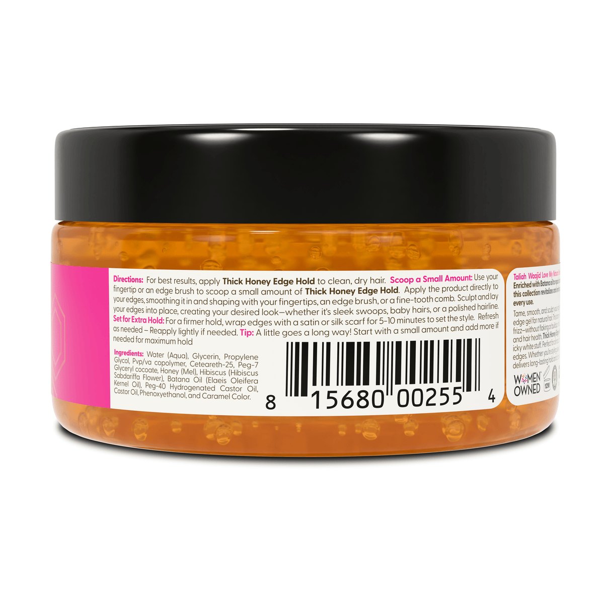 Taliah Waajid Health & Beauty Taliah Waajid Love My Natural Hair Thick Honey Hold Edge Gel 8oz