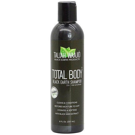 Taliah Waajid Health & Beauty Taliah Waajid Total Body Black Earth Shampoo 237ml