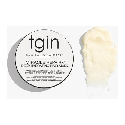 TGIN Health & Beauty Miracle RepaiRx Deep Hydrating Hair Mask 12oz