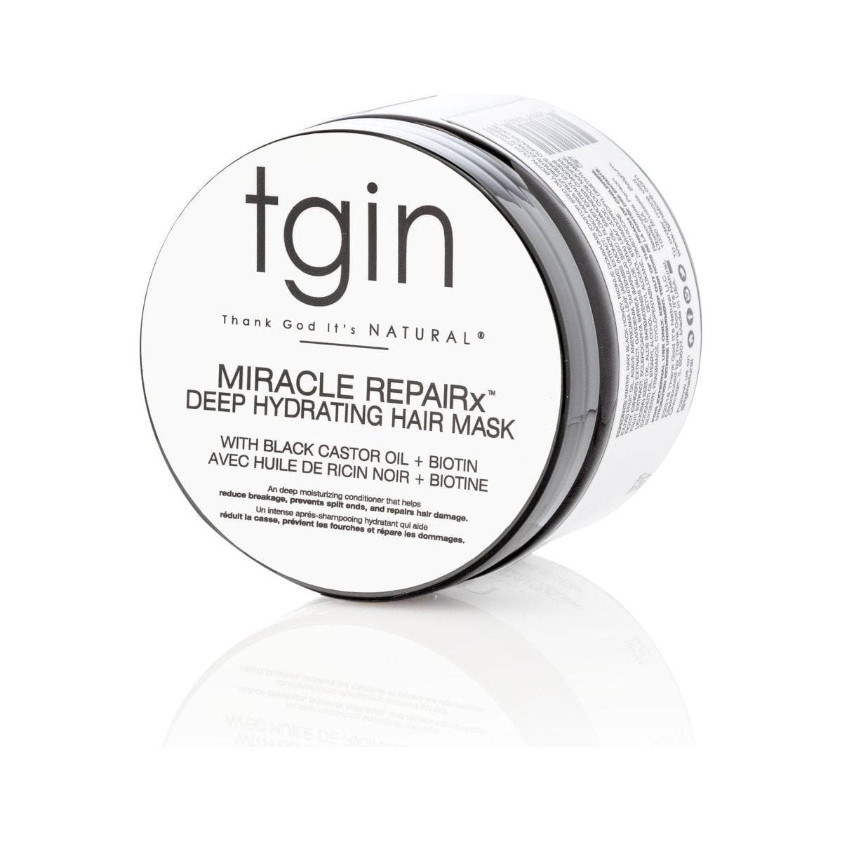 TGIN Health & Beauty Miracle RepaiRx Deep Hydrating Hair Mask 12oz