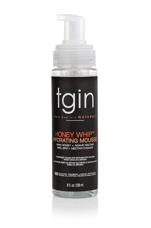 TGIN Health & Beauty Tgin Honey Whip Hydrating Mousse for Damaged Hair - 8Oz