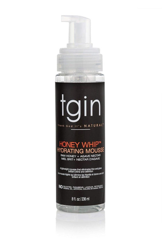 TGIN Health & Beauty Tgin Honey Whip Hydrating Mousse for Damaged Hair - 8Oz