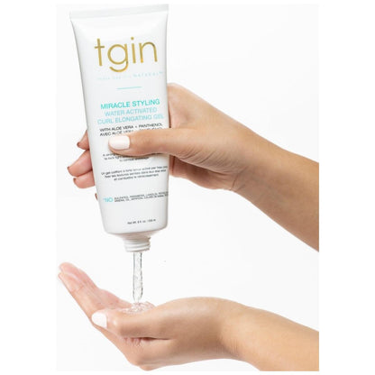 TGIN Health & Beauty Tgin Water Activated Curl Elongating hair Gel 8oz
