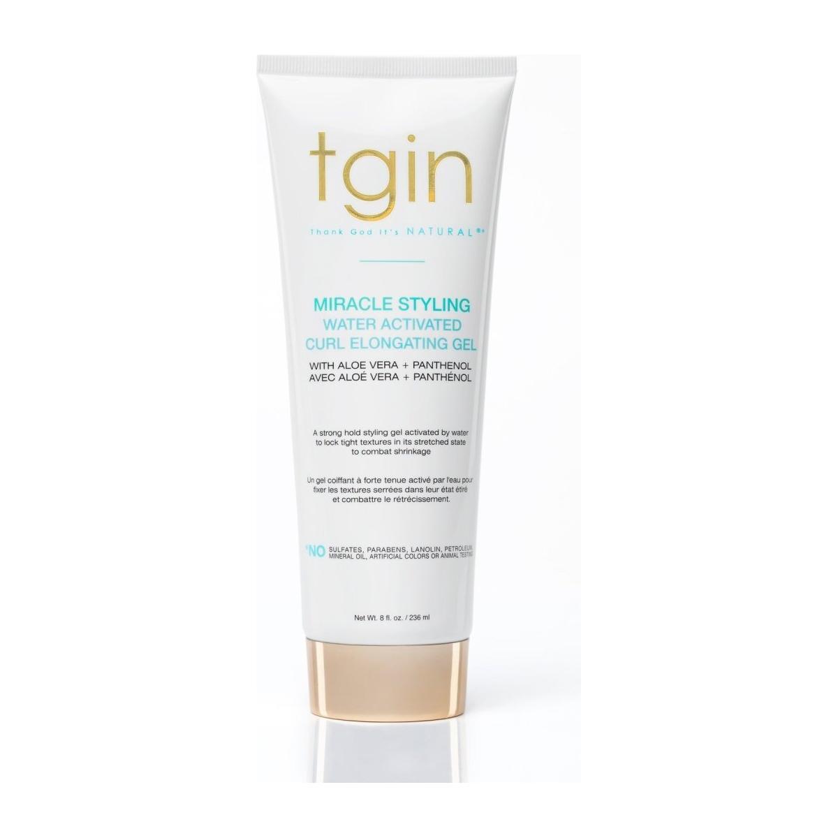 TGIN Health & Beauty Tgin Water Activated Curl Elongating hair Gel 8oz