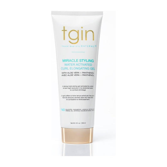 TGIN Health & Beauty Tgin Water Activated Curl Elongating hair Gel 8oz