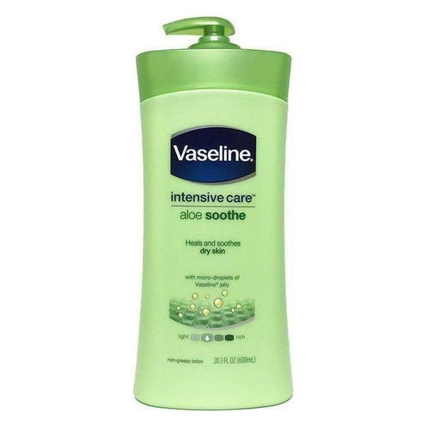 Vaseline Health & Beauty 600ml Vaseline – Lotion Corps Intensive Care Aloe Soothe (295 / 600 ml)