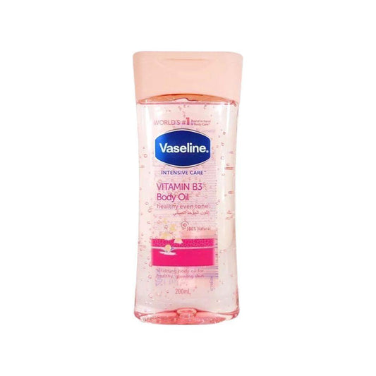 Vaseline Health & Beauty Vaseline - Huile corporelle rose Soin intensif à la vitamine B3 200 ml