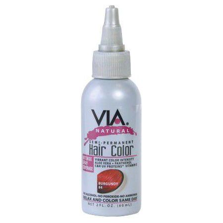 Via Natural Health & Beauty Via Natural Semi-Permanent Hair Color 60ml