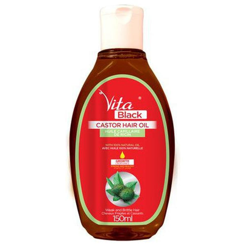 Vita Black Health & Beauty Vita Black Castor Oil 150ml